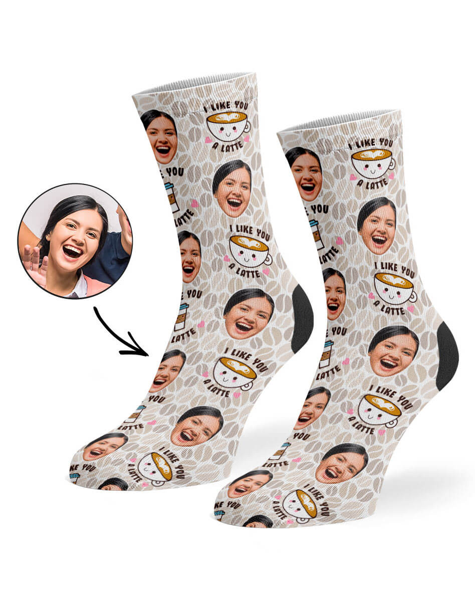 I Like You A Latte Socks Gift