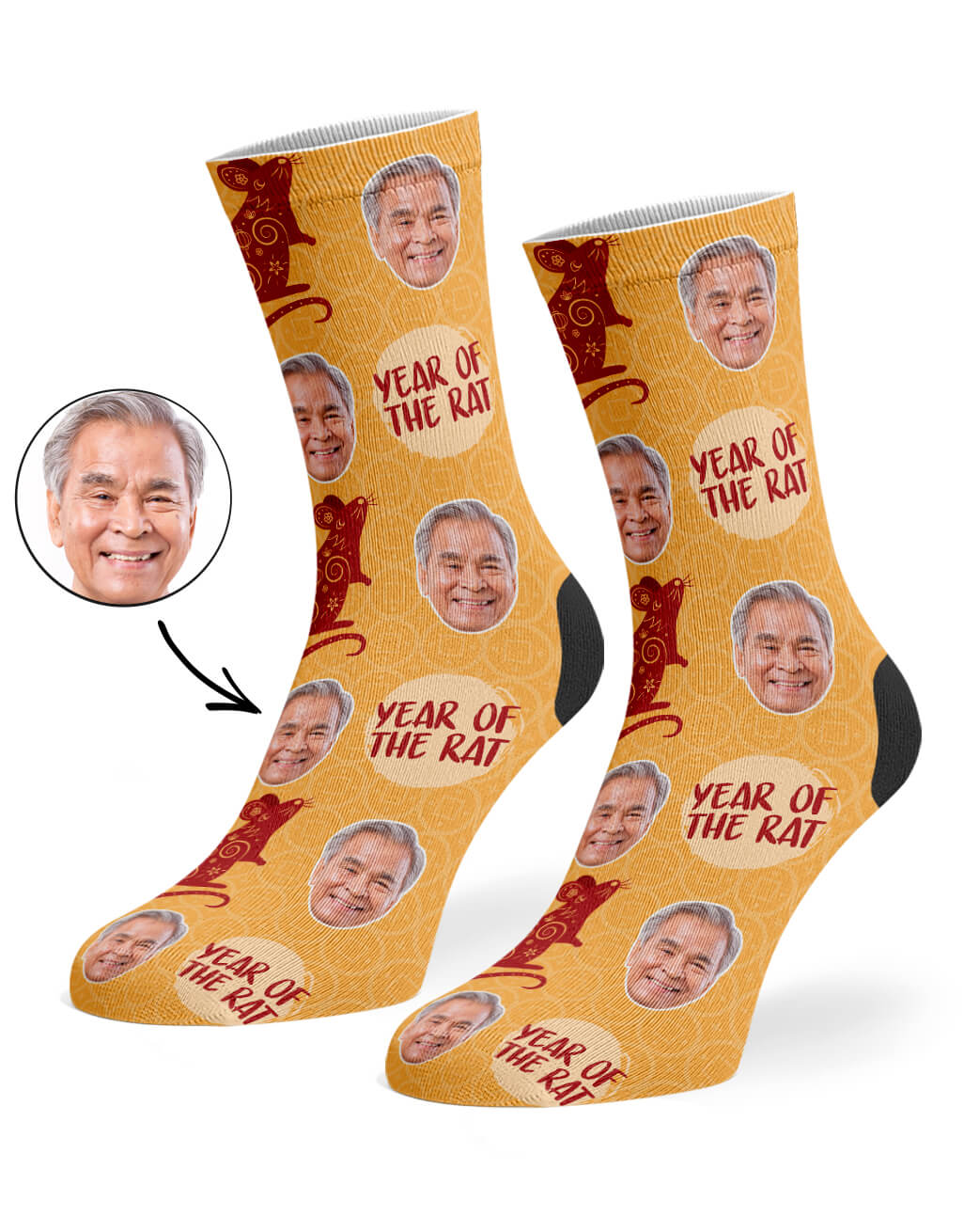 Year Of The Rat Socks