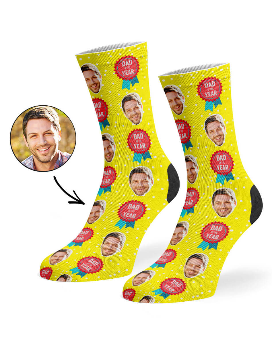 Dad Of The Year Socks Funny Present