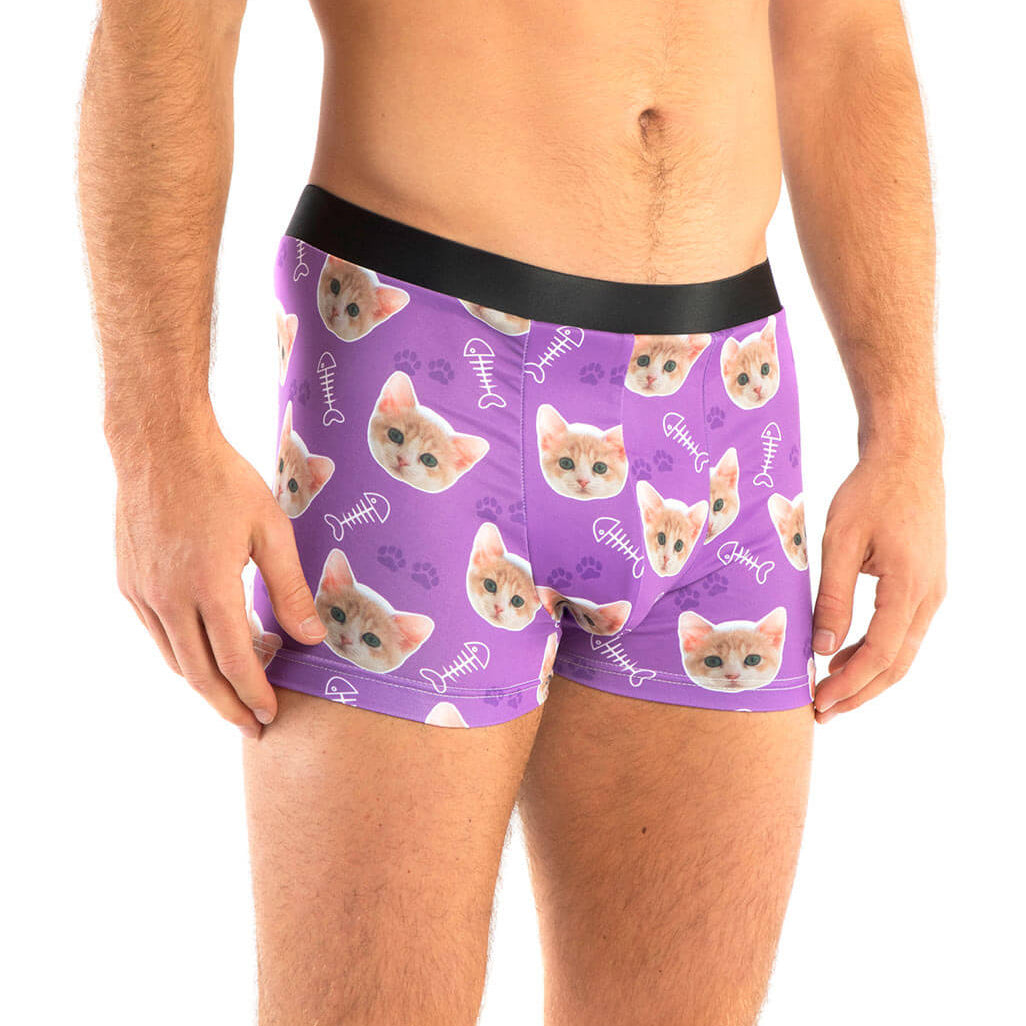 Your Cat on Personalised Boxers