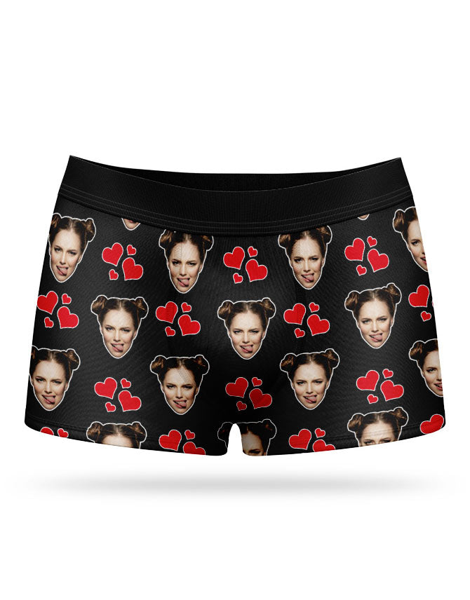 Black My Valentine Boxers