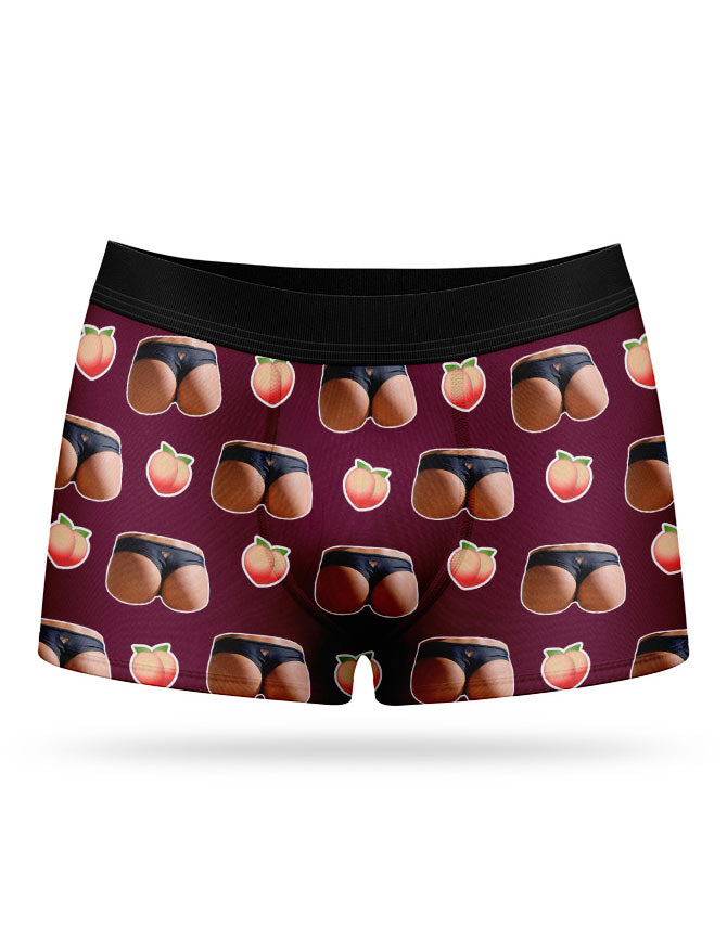 Burgundy Booty Boxers