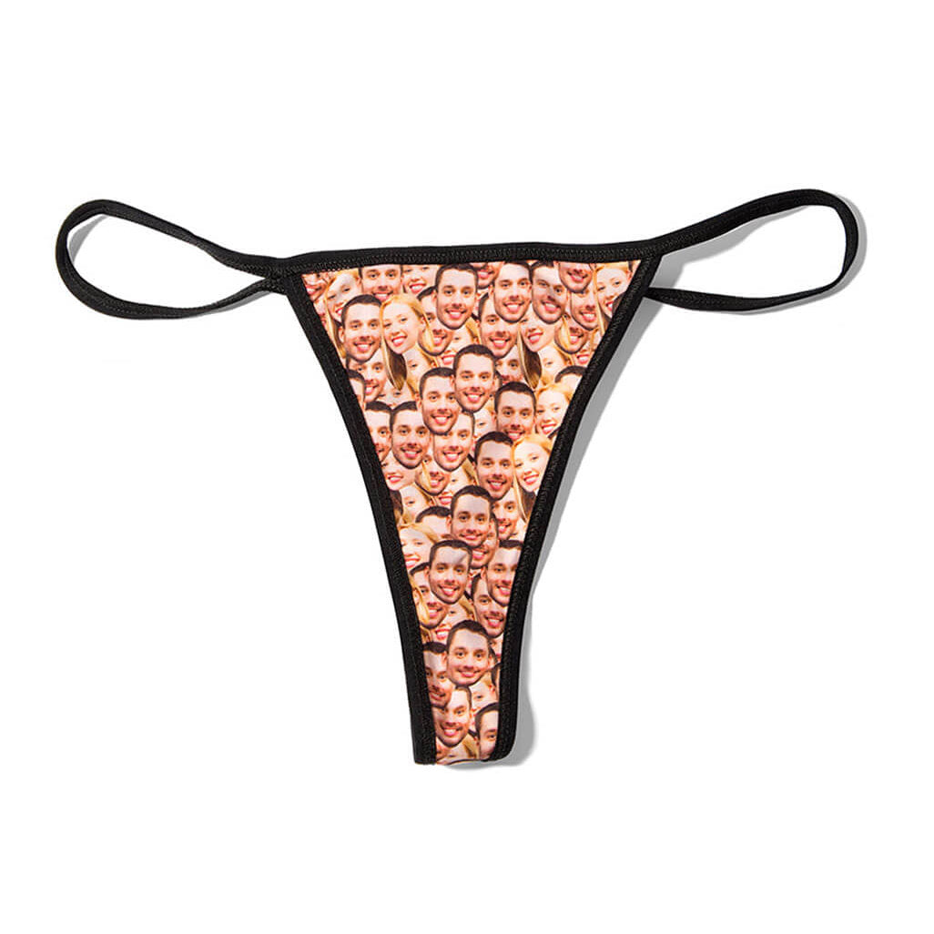 Couples Face Mash Thong