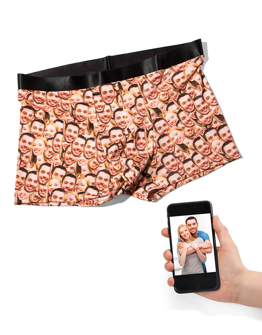 Couples Face Mash Boxers