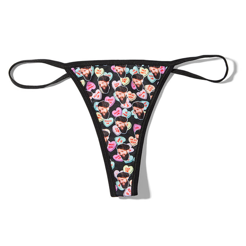 Naughty Love Hearts Thong