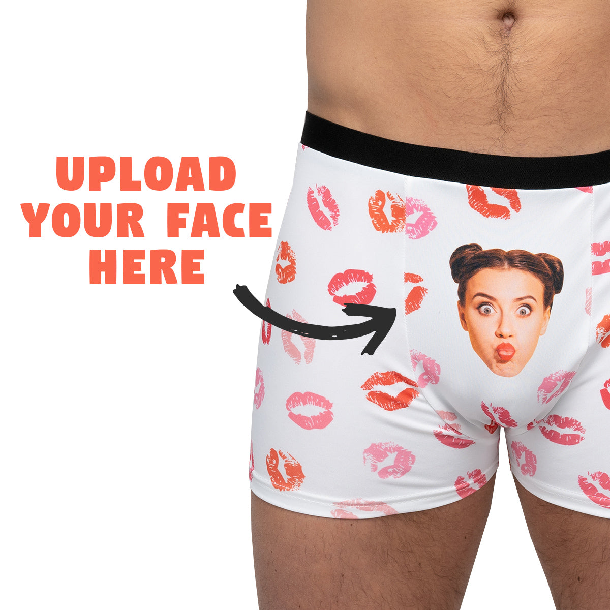 Kiss Face Boxers