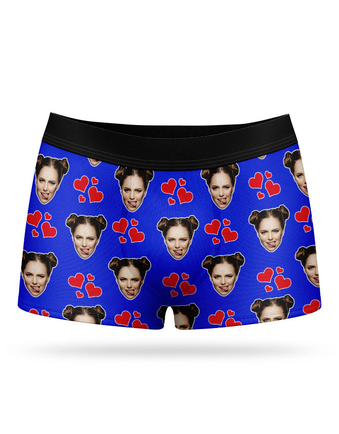 Royal Blue My Valentine Boxers