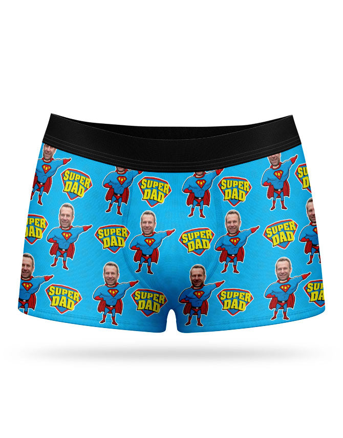 Personalised Dad Superhero Boxers