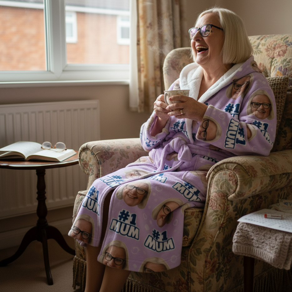 Mother’s Day Magic: Why Personalised Dressing Gowns Beat Flowers Every Time