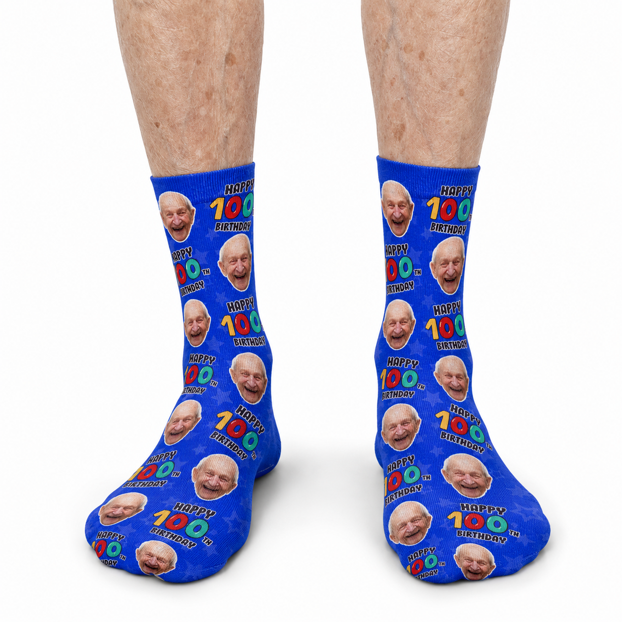 100th Birthday Socks