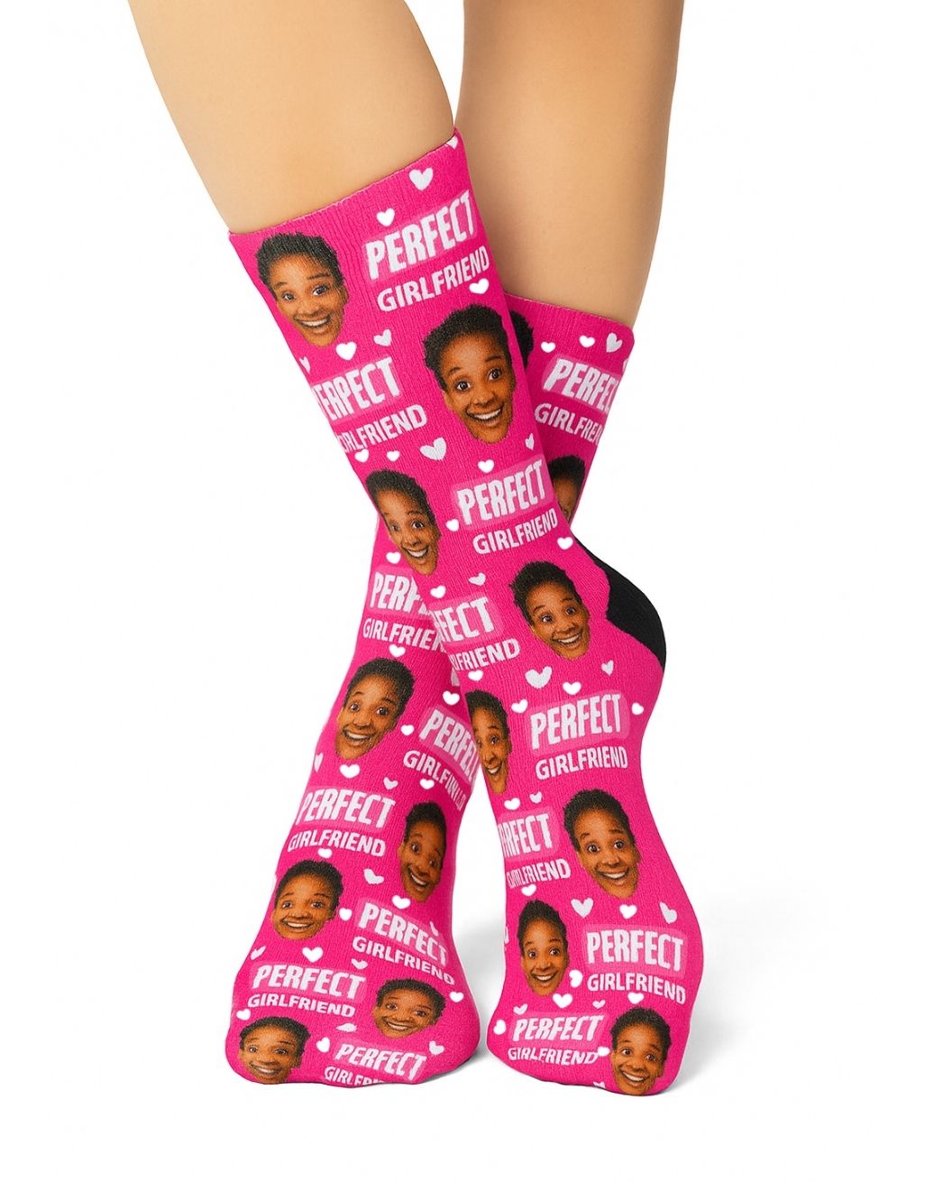 Perfect Girlfriend face Socks