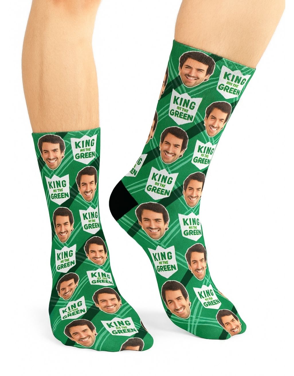 King Of The Green personalised golf Socks