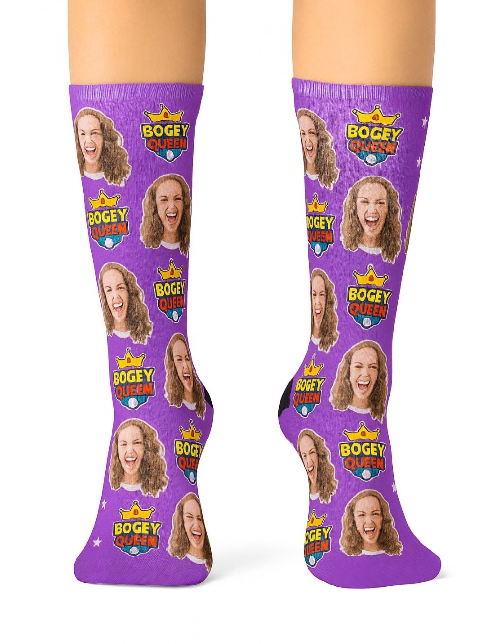 Bogey Queen personalised Socks