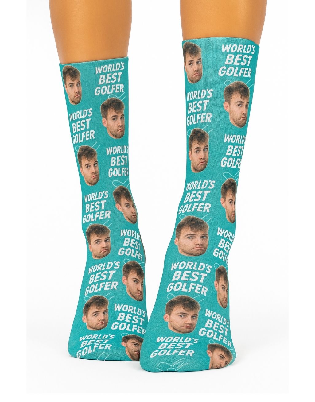 World's Best Golfer Personalised Socks
