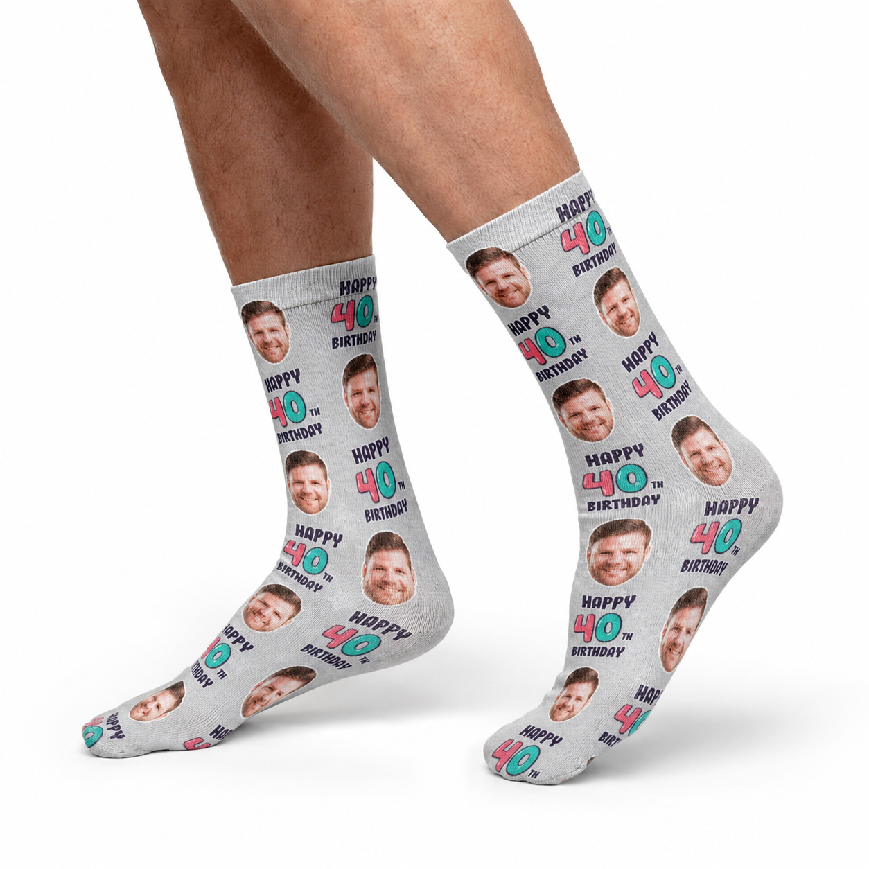40th Birthday Socks