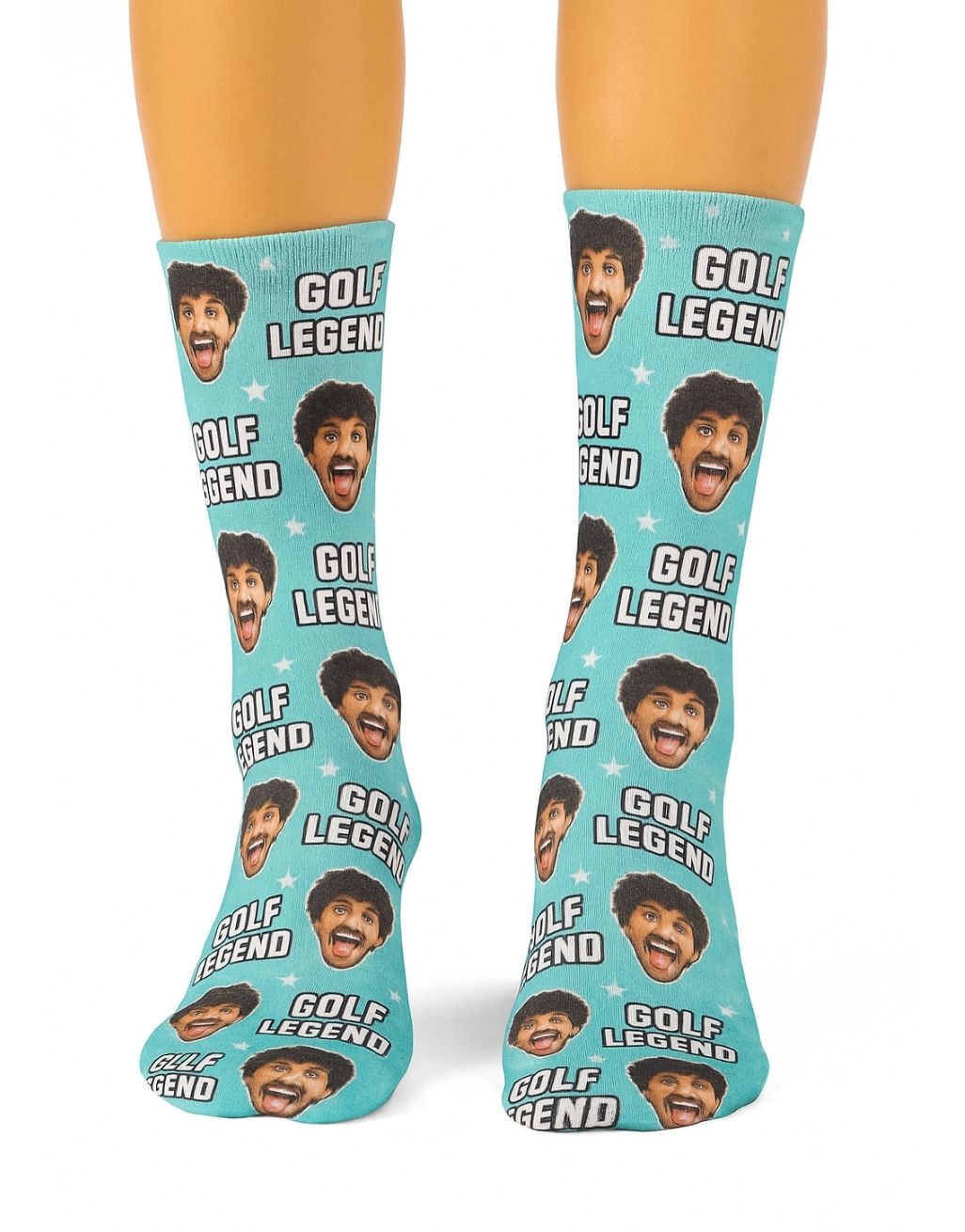 golf legend personalised socks
