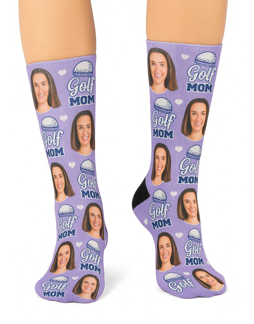 Golf Mom funny personalised Socks