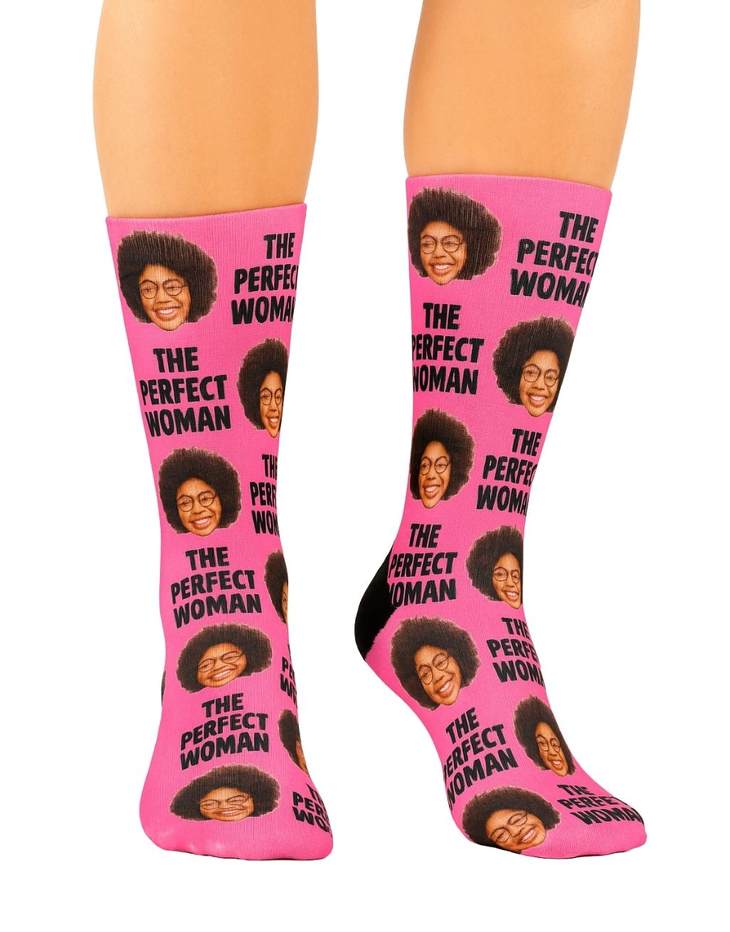 The Perfect Woman personalised Socks