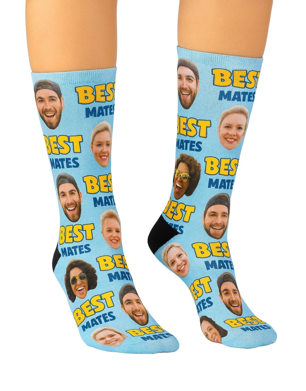 Best Mates custom face Socks