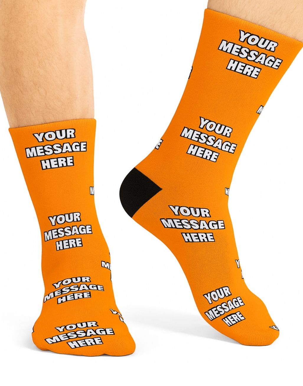 Personalised Socks With Your Message