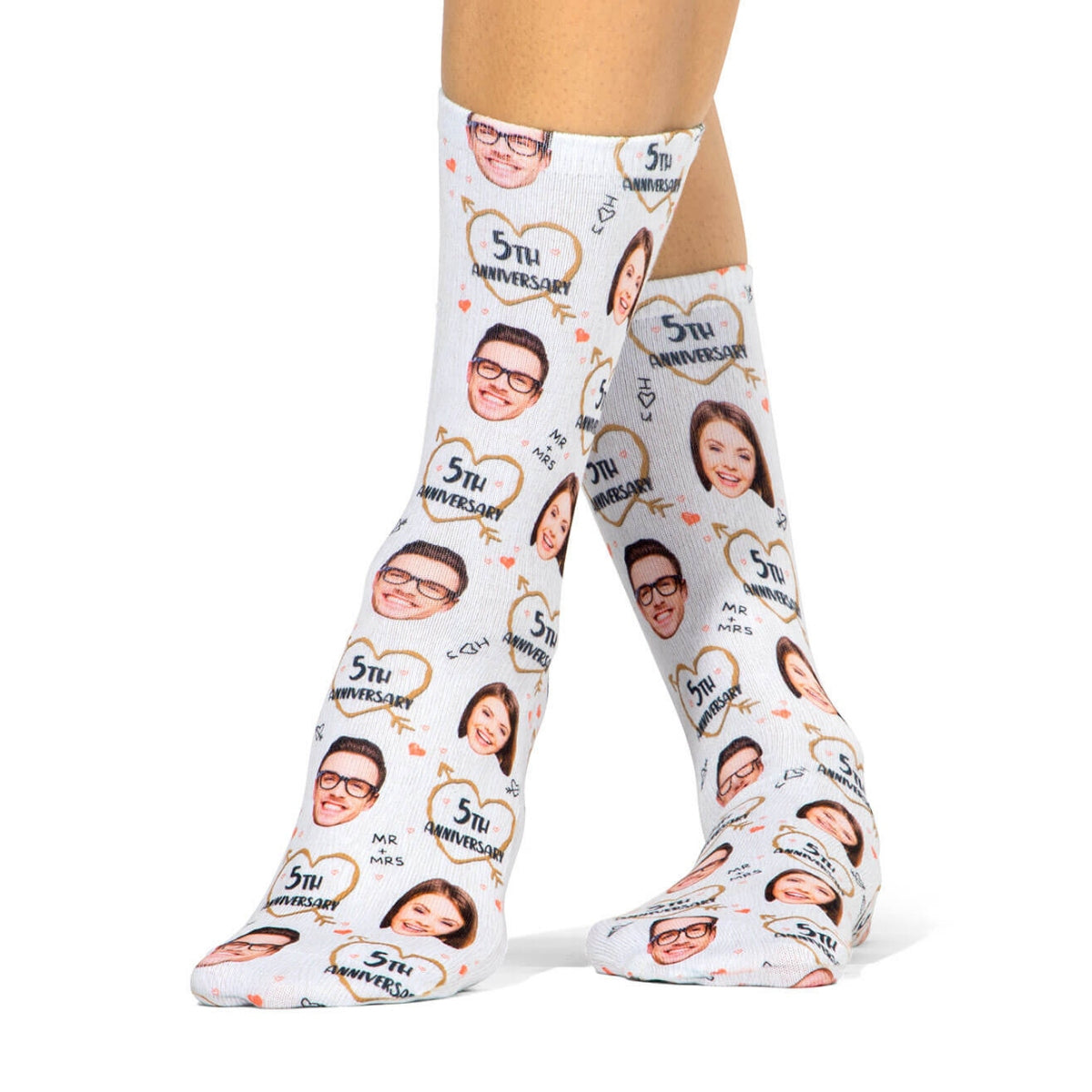 5th Anniversary Socks