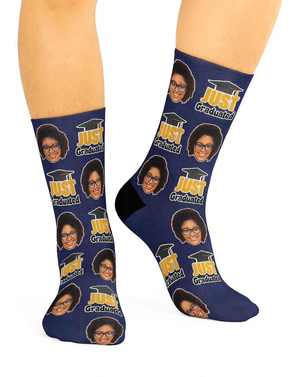 Just Graduated personalised Socks