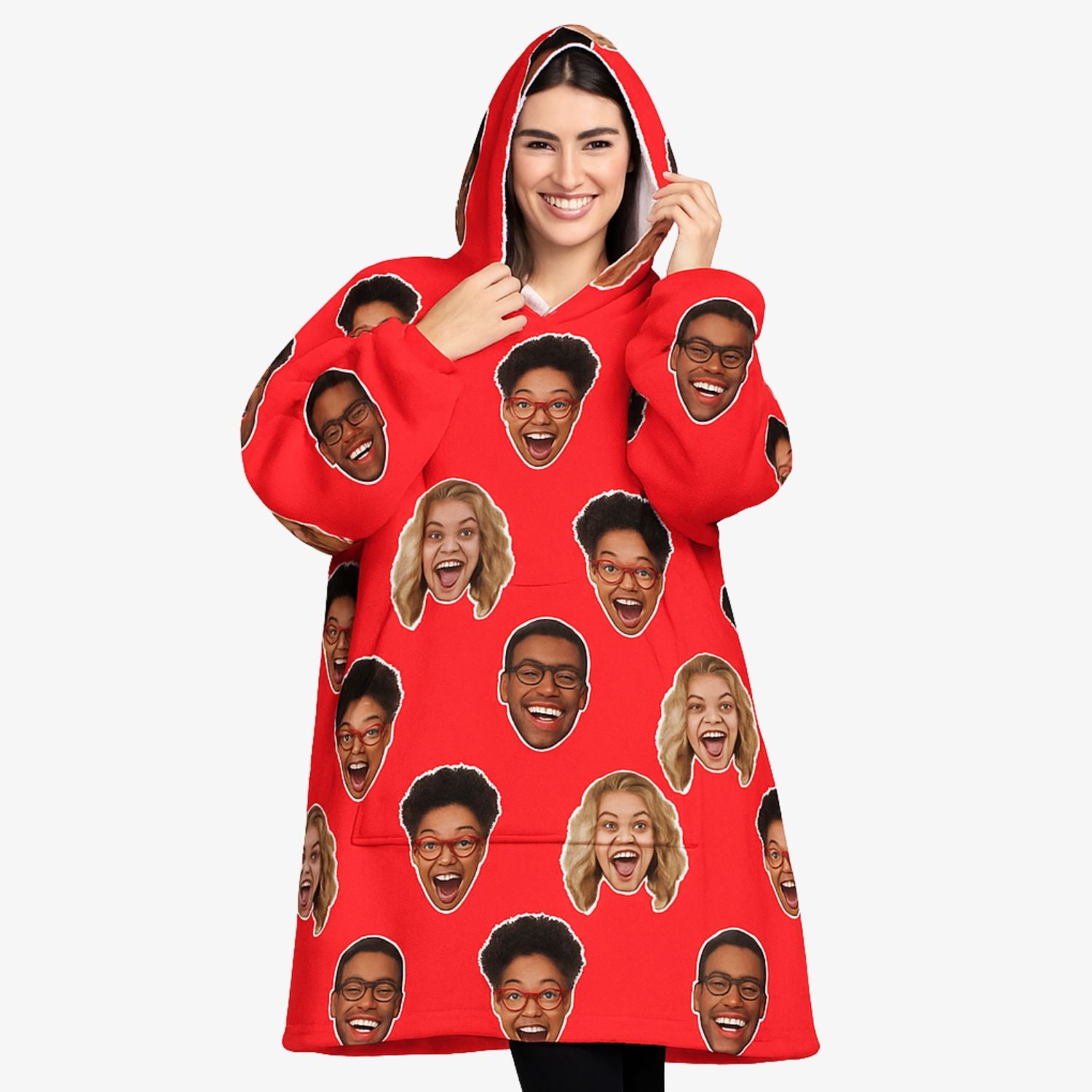 Best Friends personalised Hoodie Blanket