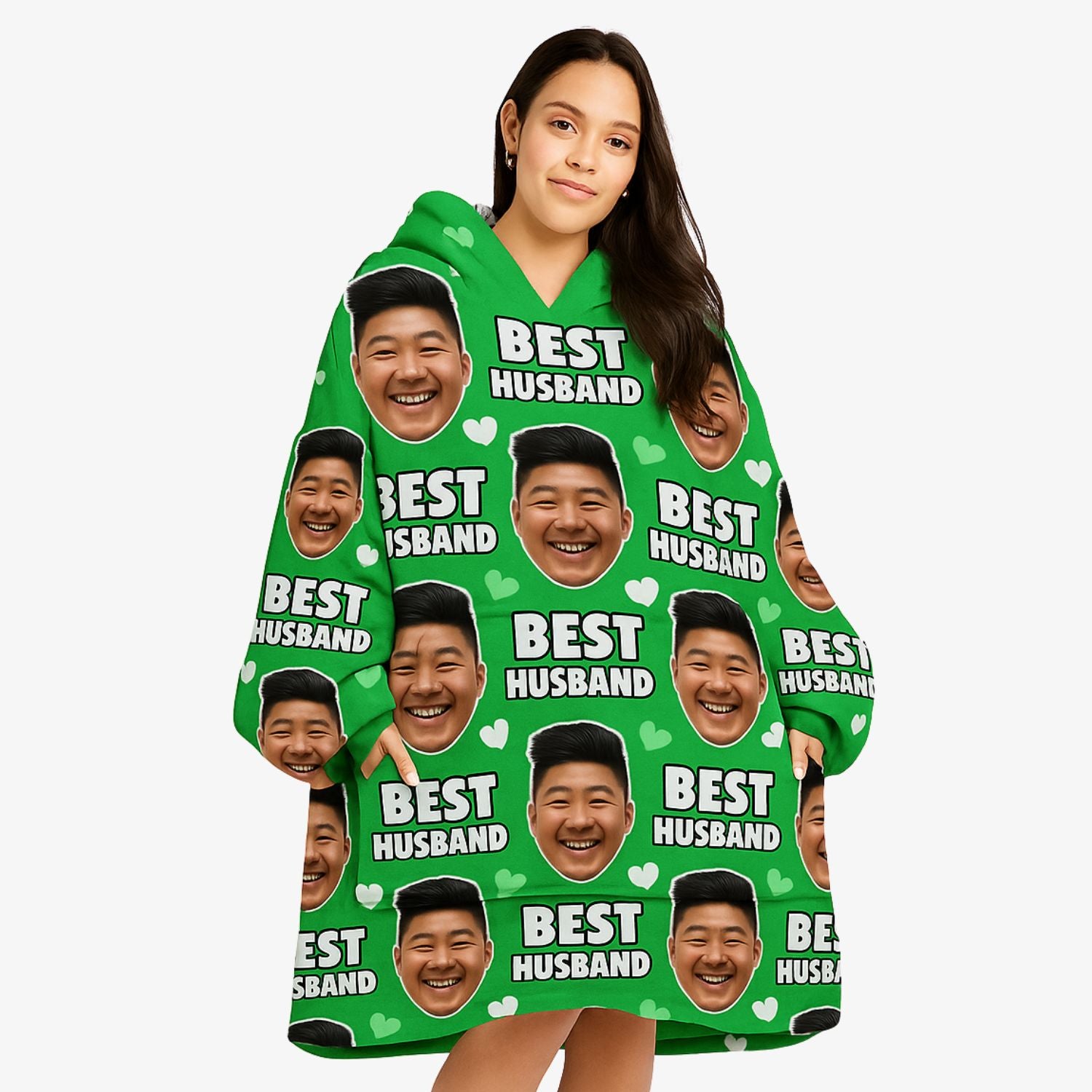 Best Husband Hoodie Blanket
