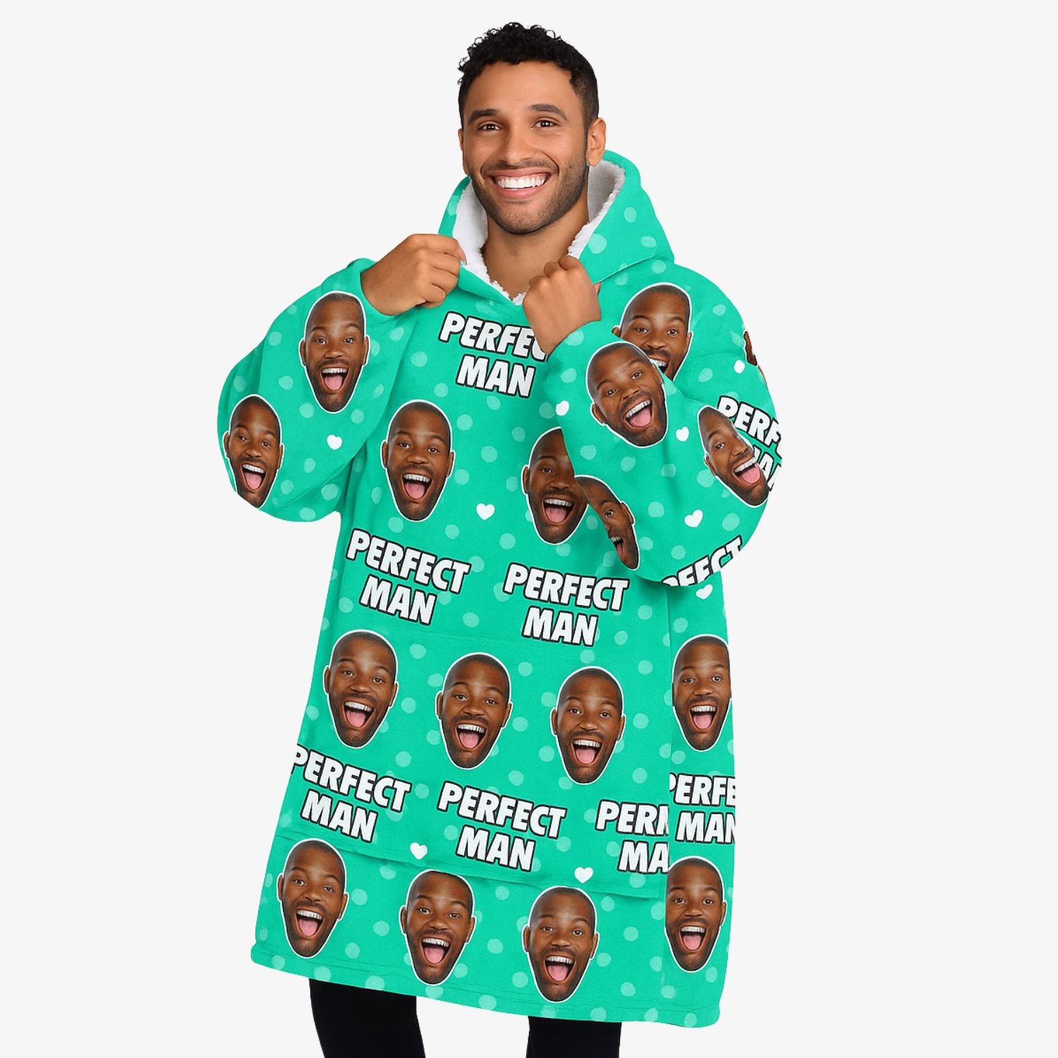 Perfect Man Hoodie Blanket