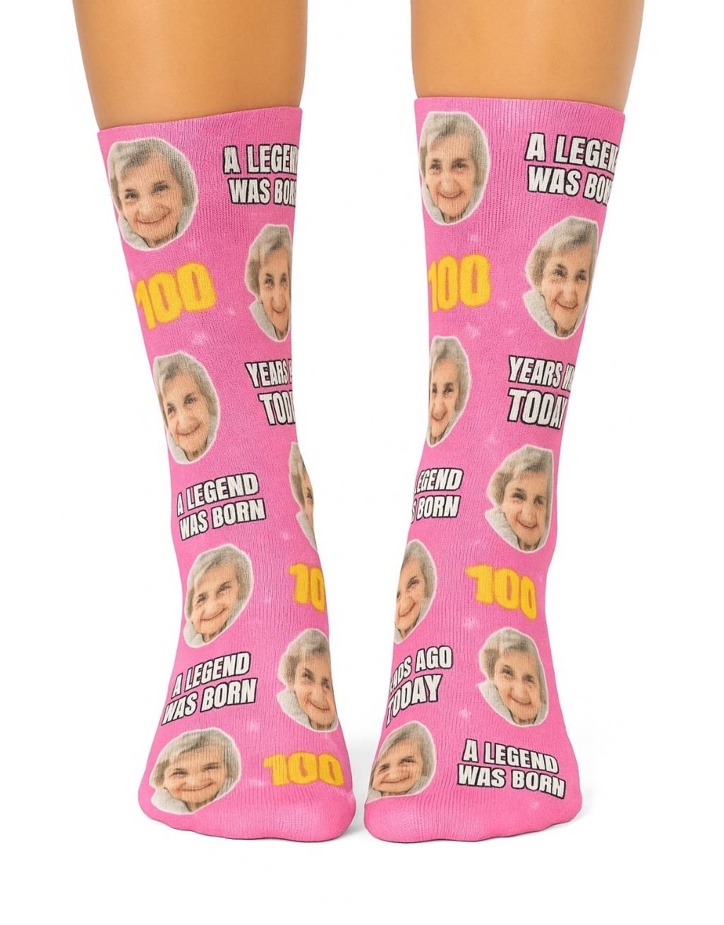 A Legend Was Born 100 Years Ago Today Socks