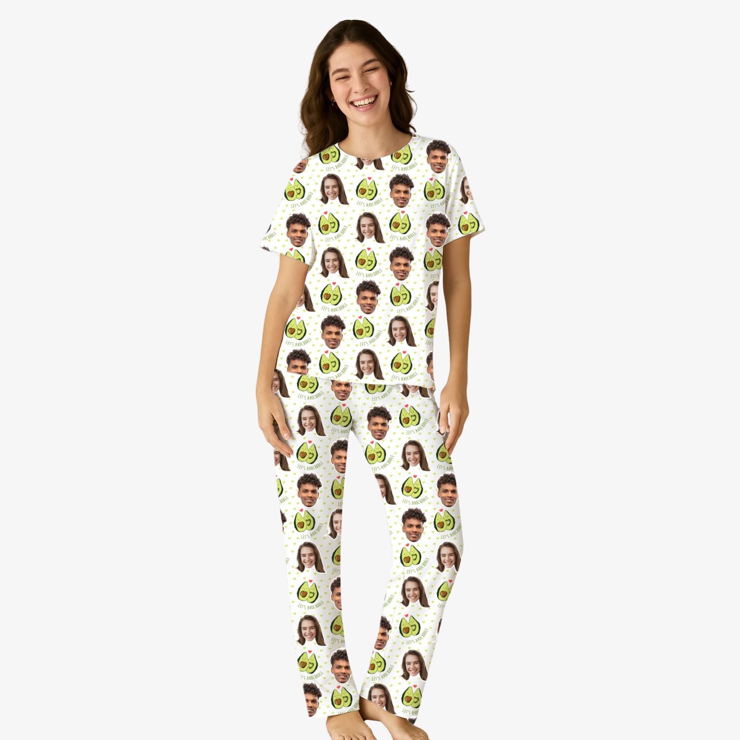 Women's Let's Avocuddle Pyjamas - Trouser Set