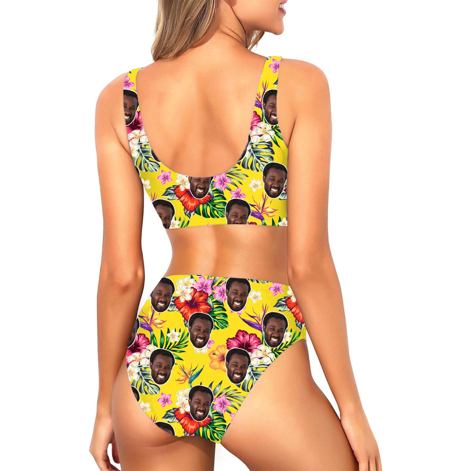 Tropical Hawaiian Custom Made Bikini Set