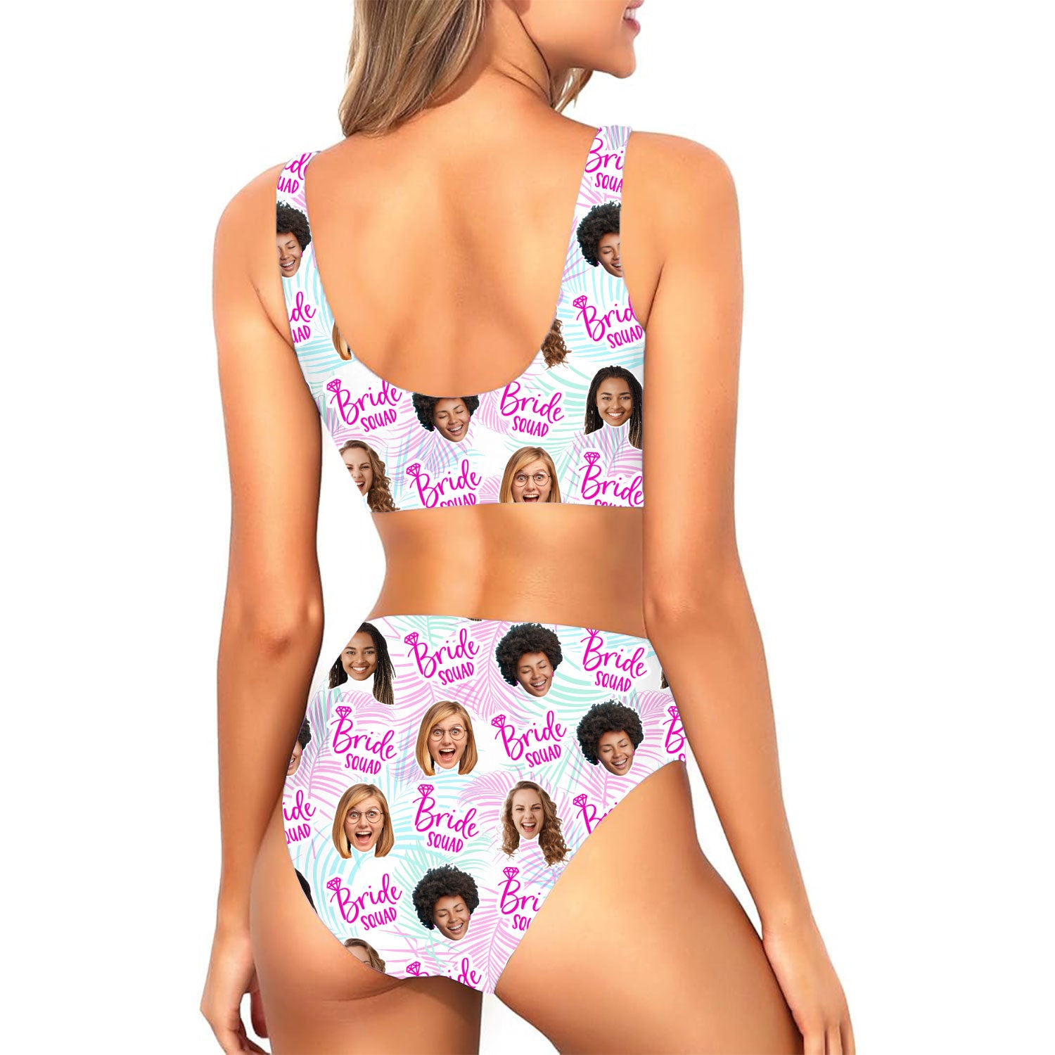 Bride Squad Custom Made Bikini Set