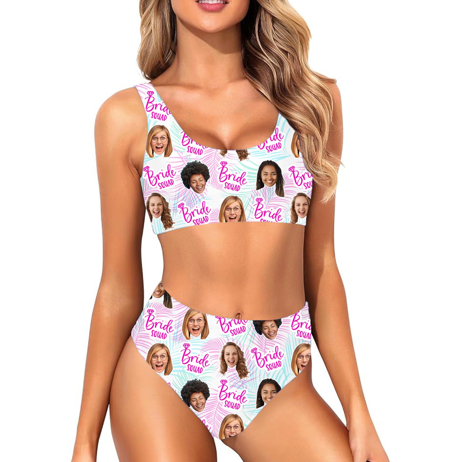Bride Squad Custom Made Bikini Set