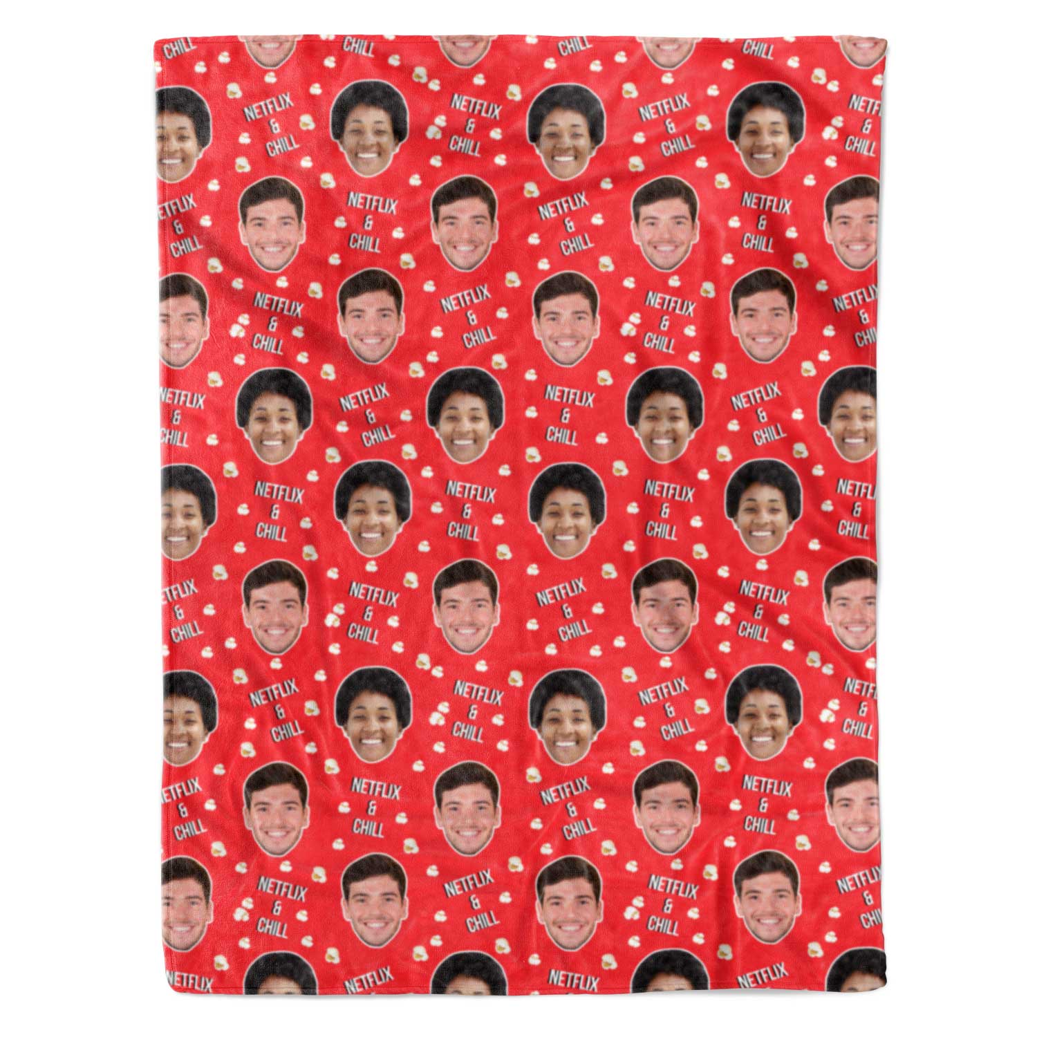 Netflix & Chill Personalised Blanket