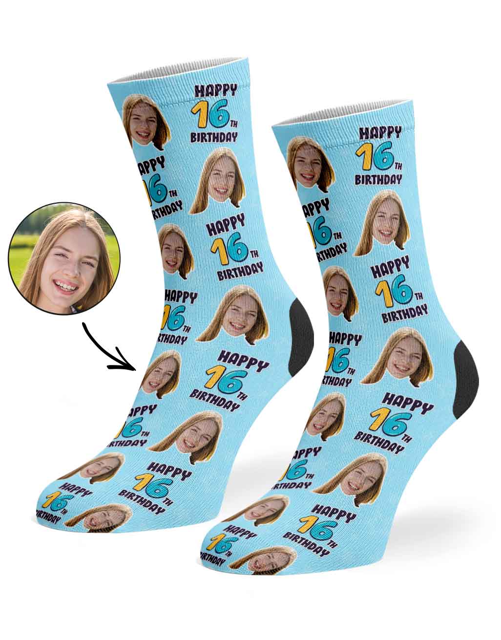 16th Birthday Socks