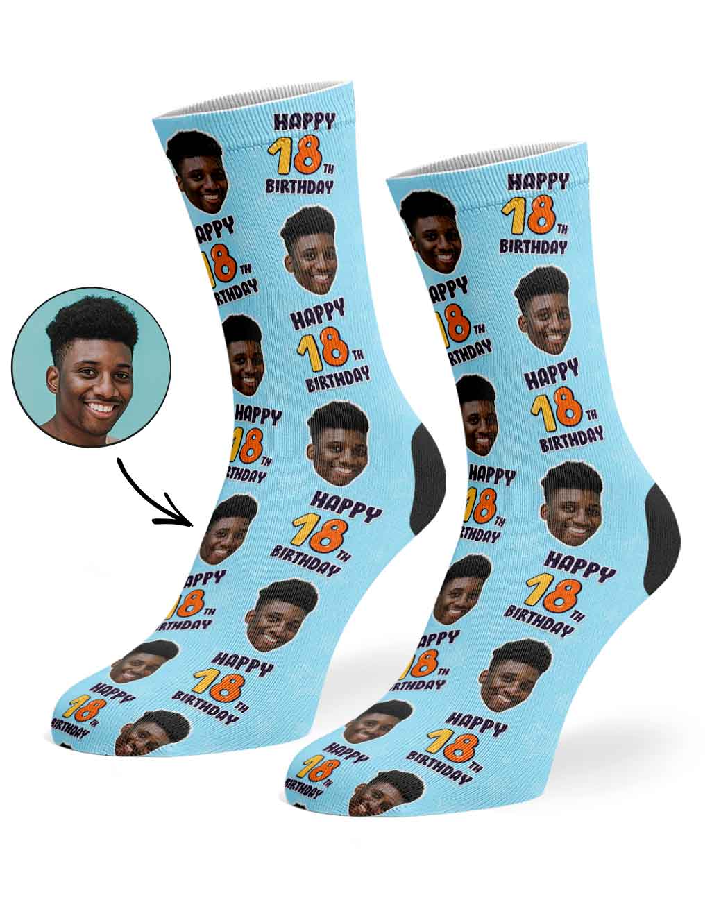 18th Birthday Socks