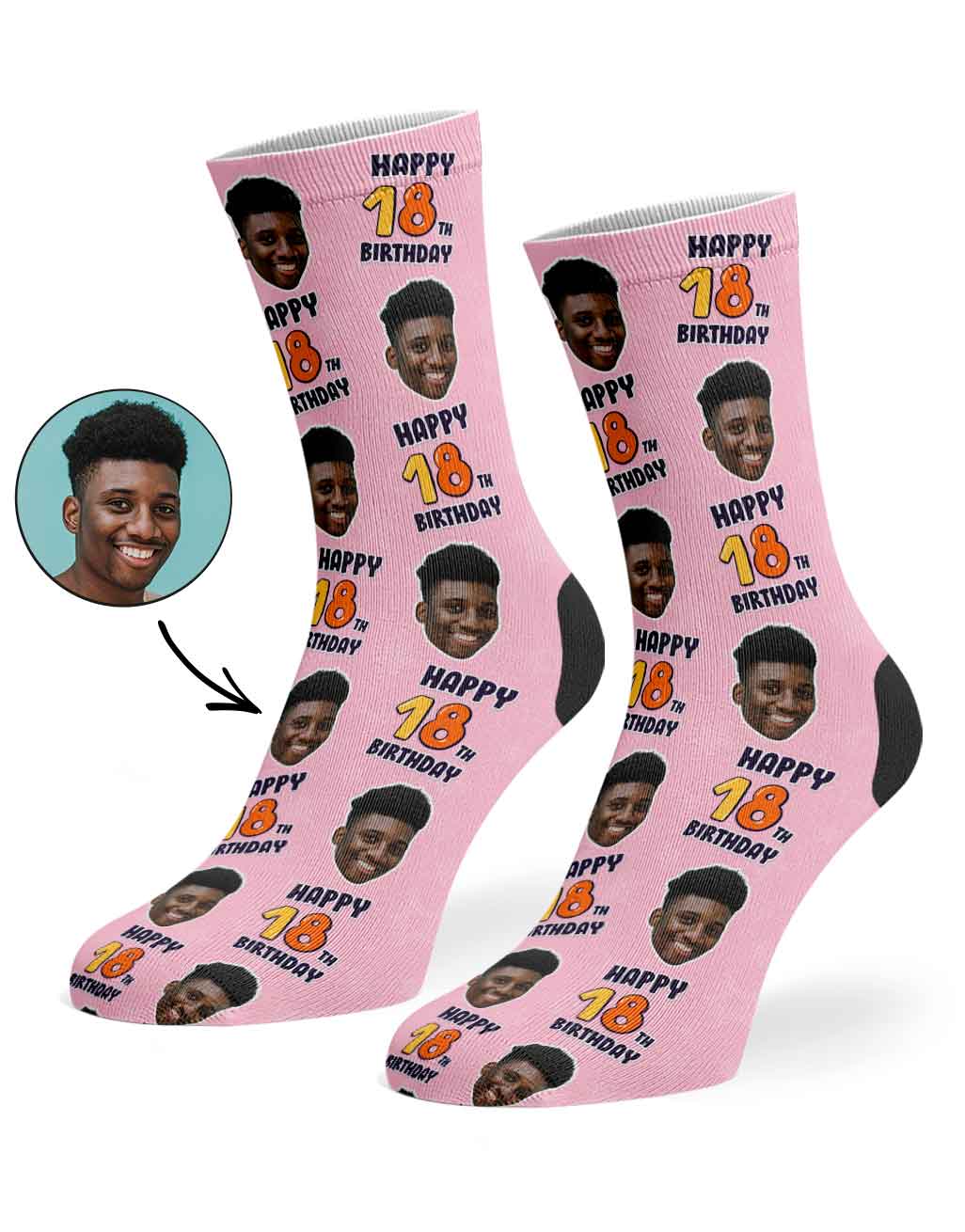 18th Birthday Socks