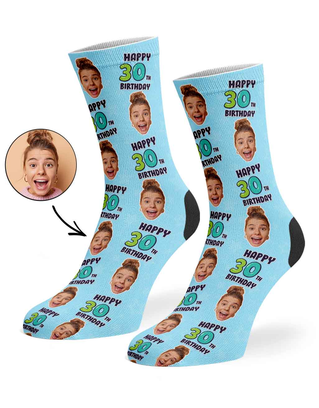 30th Birthday Socks