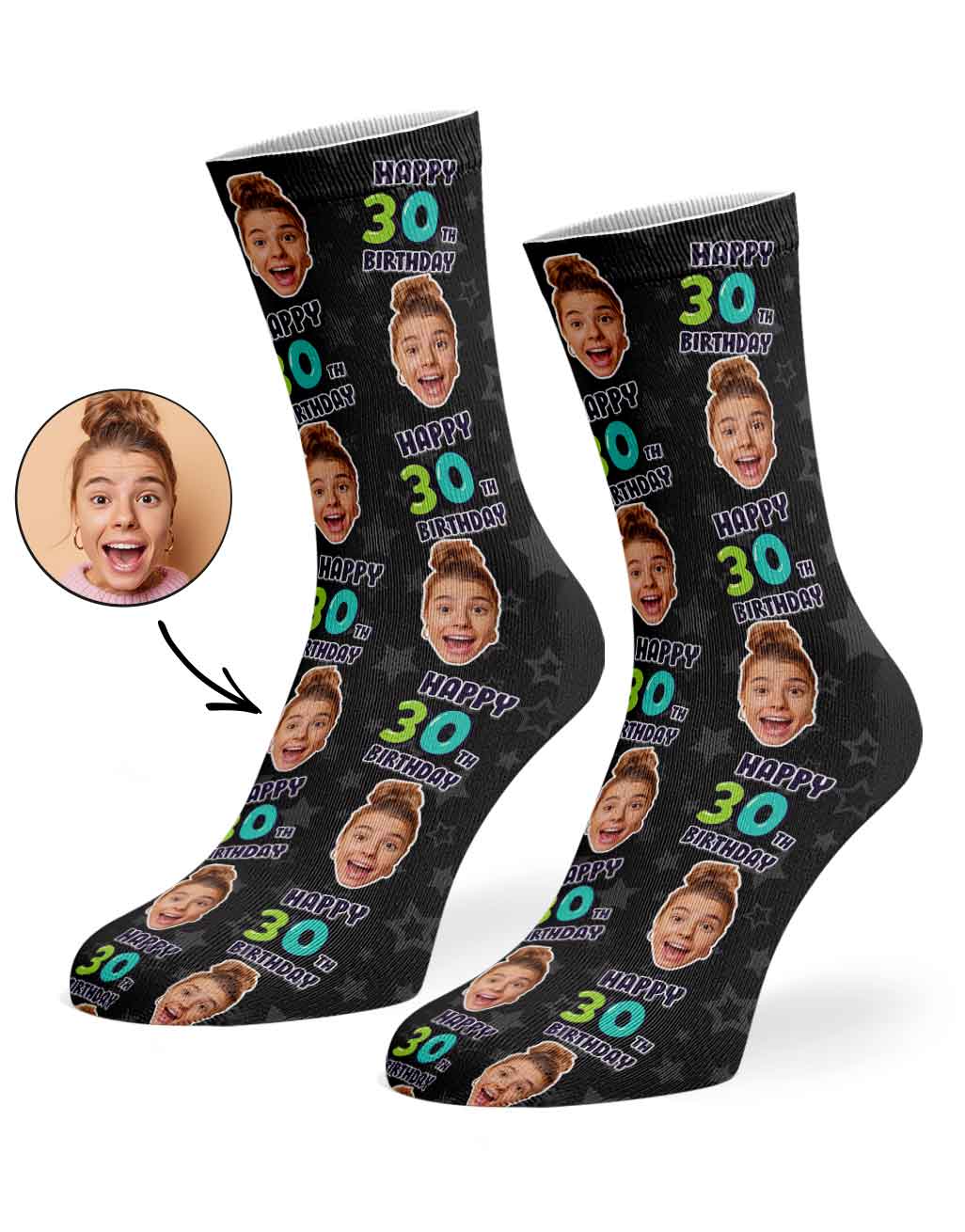 30th Birthday Socks