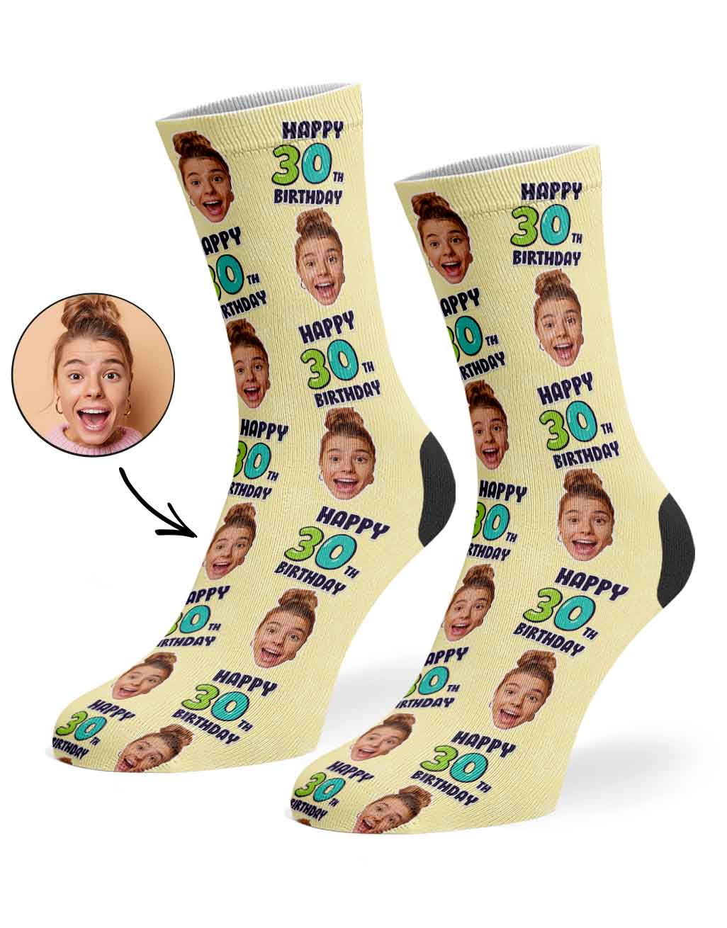 30th Birthday Socks