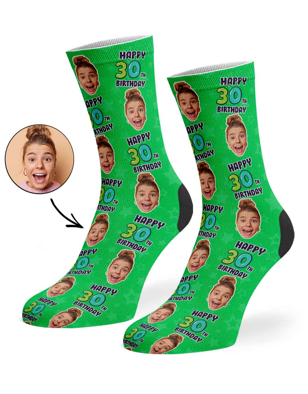 30th Birthday Socks