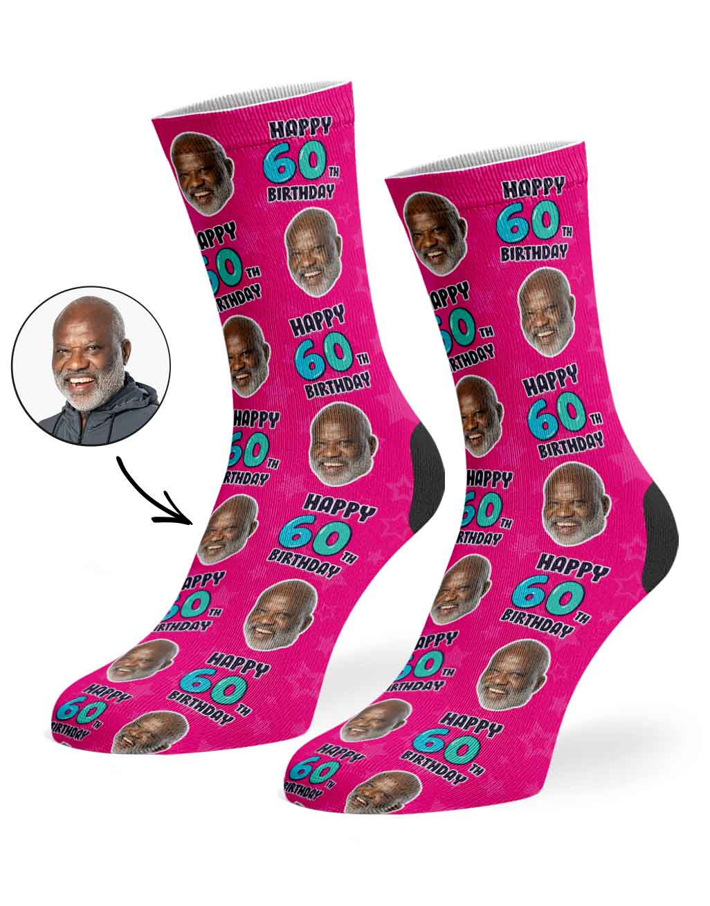 60th Birthday Socks