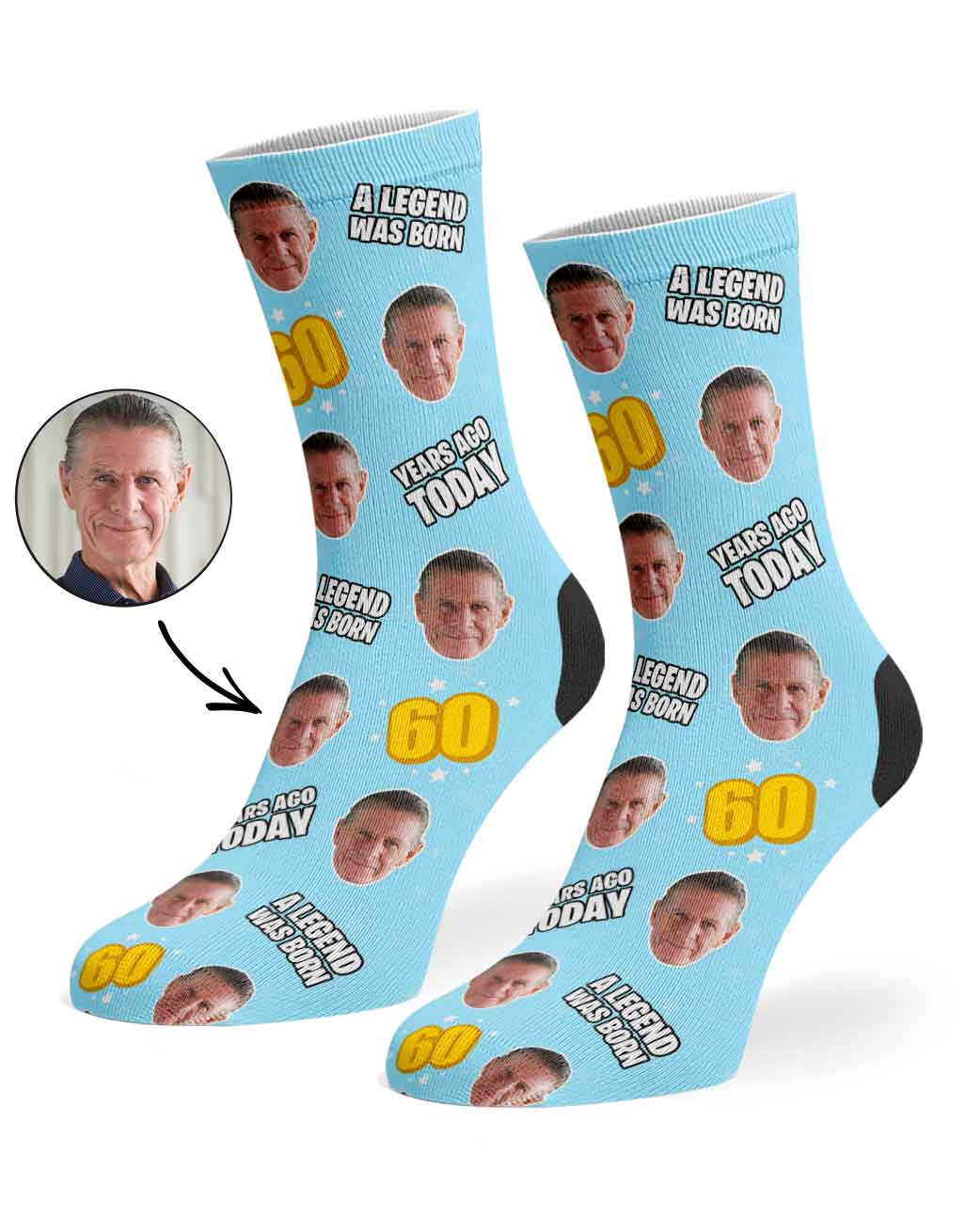 A Legend Was Born 60 Years Ago Today Socks