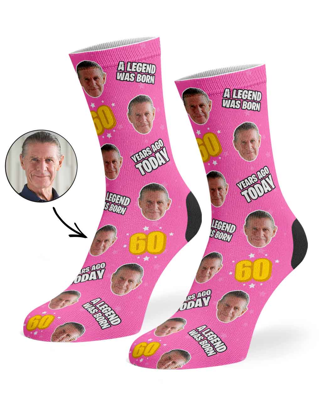 A Legend Was Born 60 Years Ago Today Socks