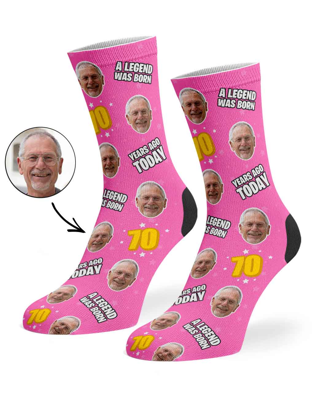 A Legend Was Born 70 Years Ago Today Socks