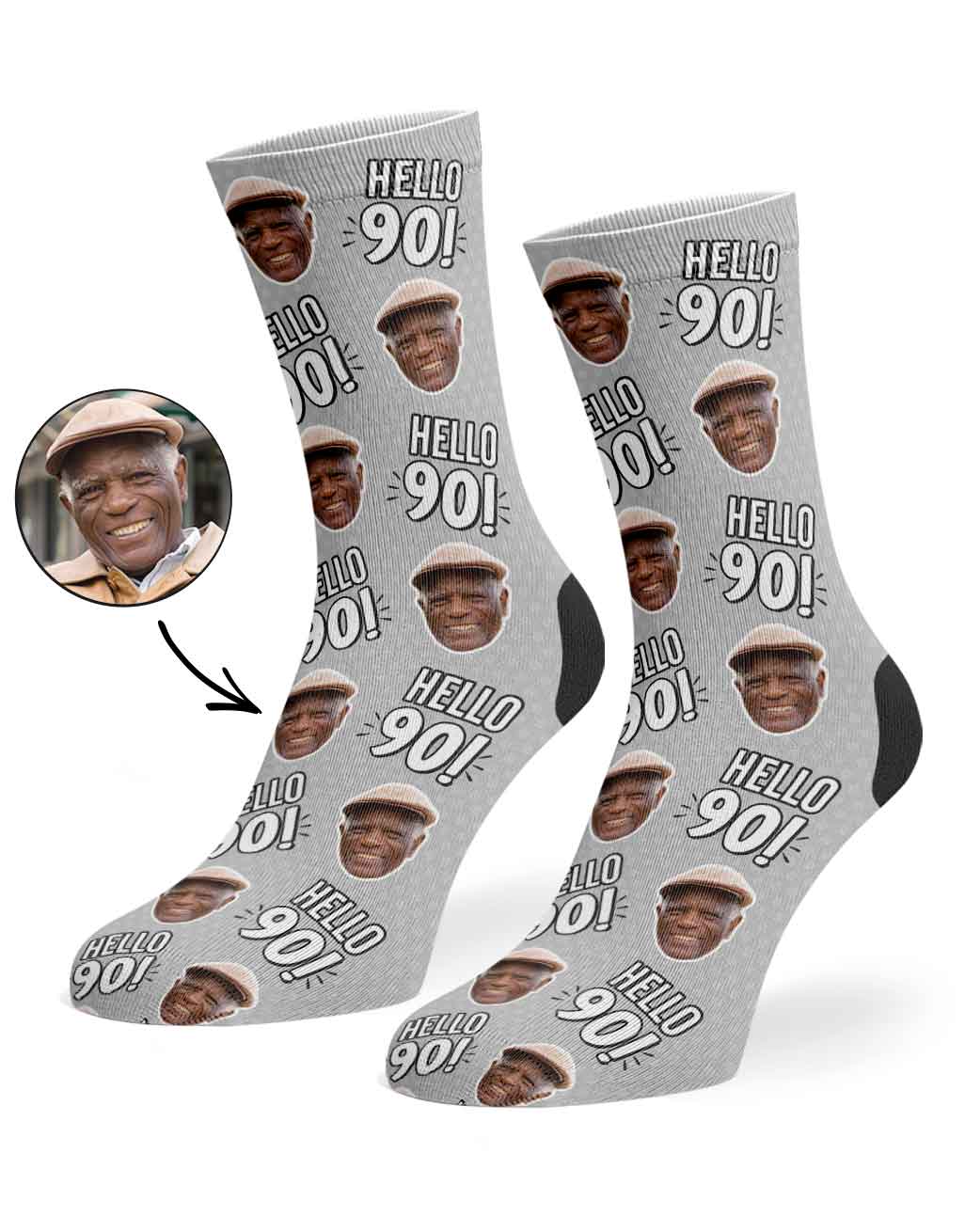 Hello 90 Socks