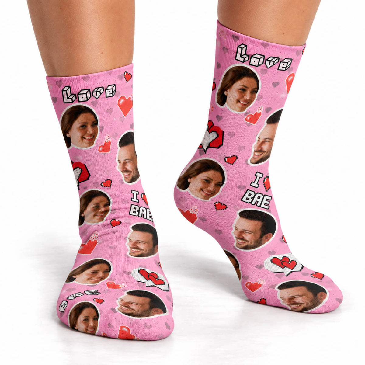 I Love Bae Socks