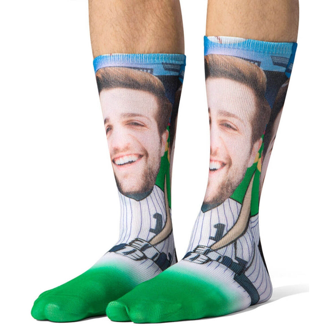 Baseball Player Socks