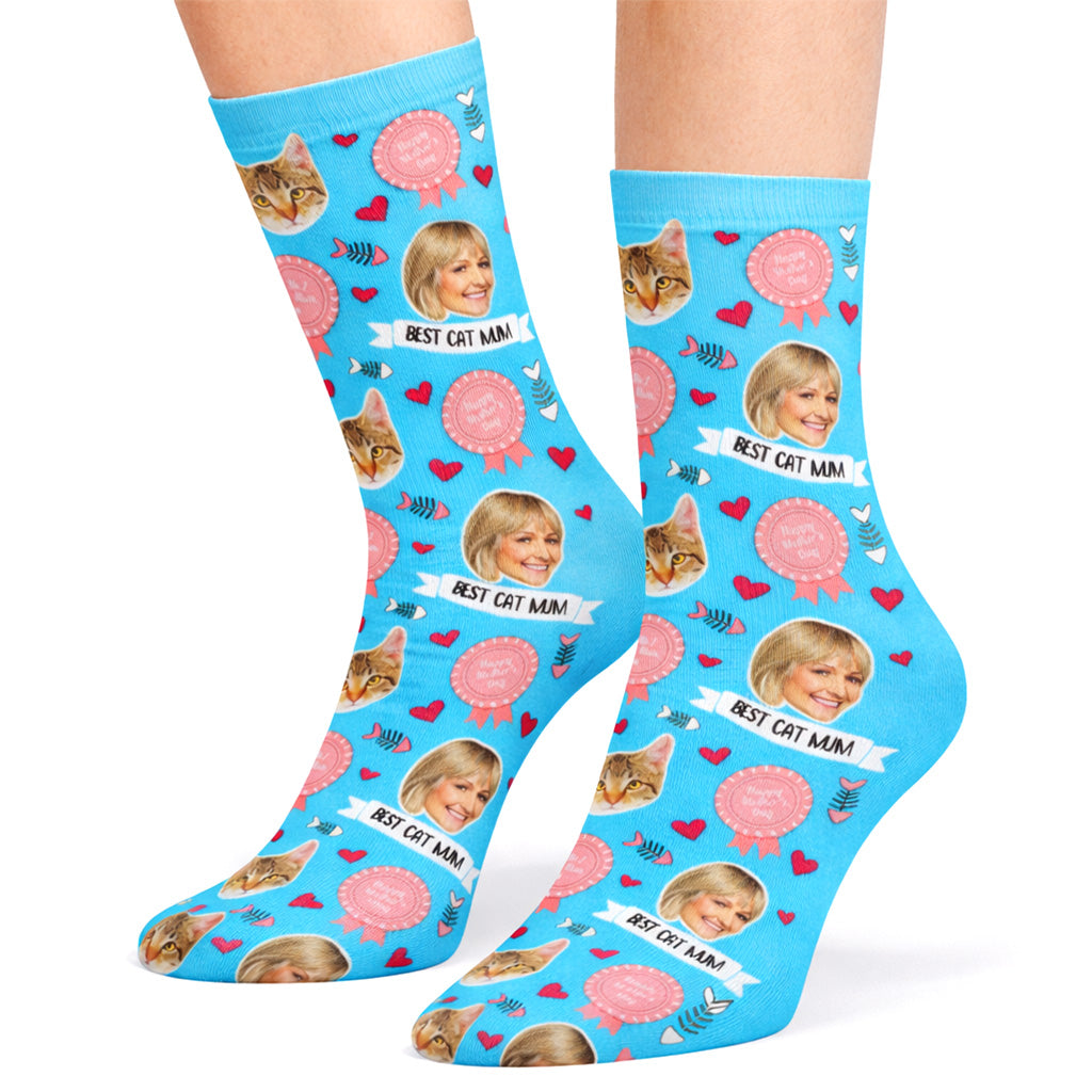 Best Cat Mum Socks
